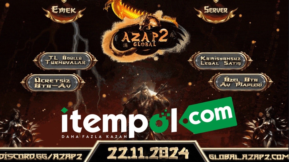 Azap2 Global, Metin2 PVP Server, itempol.com, güvenli alışveriş, oyun içi ticaret, Metin2 eşyaları, Metin2 hesap