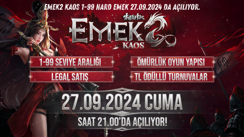 Emek2 Chaos 1-99 Hard Labor appeared on 27.09.2024.