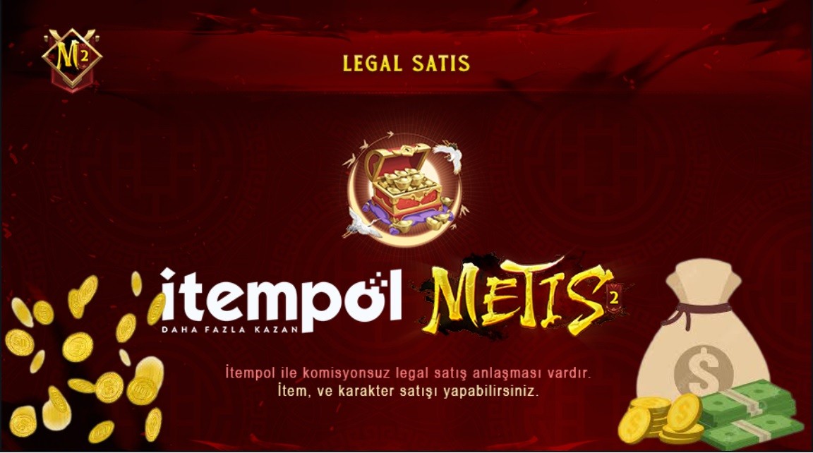 MetisMT2, Metin2 PVP server, legal satış, item alışverişi, güvenli platform