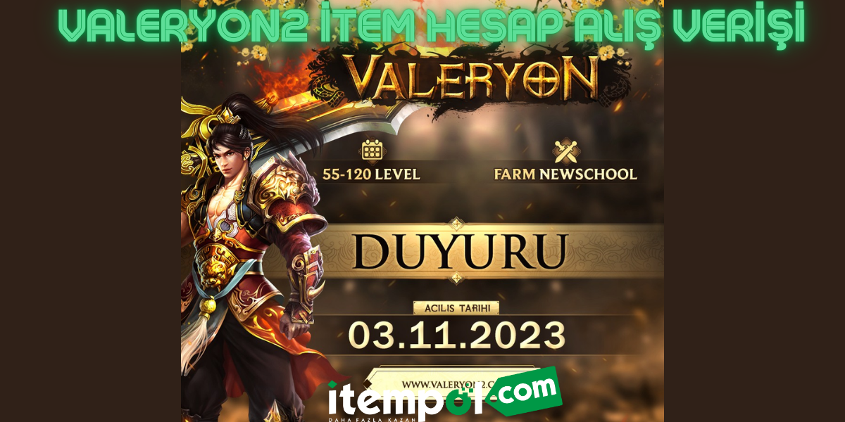 Valeryon2 Item Account Shopping