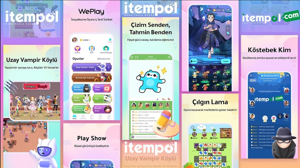 WePlay hesap satışı, itempol.com, güvenli alışveriş, oyun hesapları