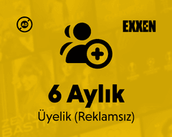 6 Aylık EXXEN Üyelik (Reklamsız)