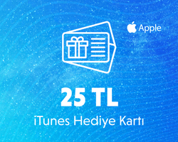 Apple Store Gift Card 25 TL