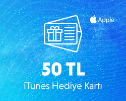 Apple Store Hediye Kartı 50 TL