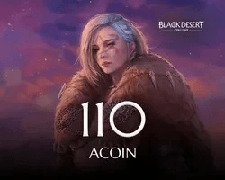 Black Desert Acoin 100+10 Acoin