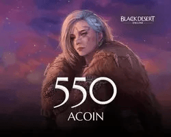 Black Desert Acoin 500+50 Acoin