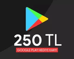 Google Hediye Kartı 250 TL