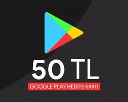 Google Hediye Kartı 50 TL