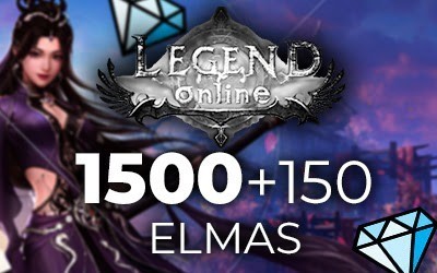 Legend  Online Elmas 1500+150