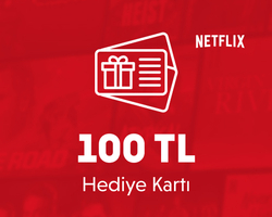 Netflix Hediye Kartı 100 TL