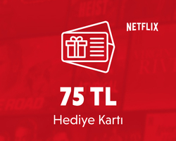 Netflix Gift Card 75 TL