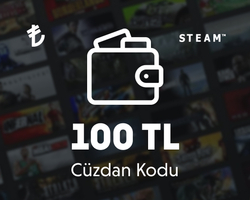 100 TL Steam Wallet Code