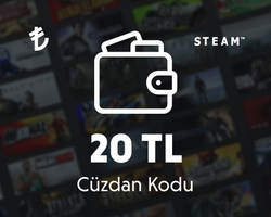 20 TL Steam Wallet Code