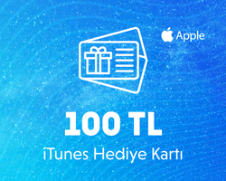 Apple Store Hediye Kartı 100 TL