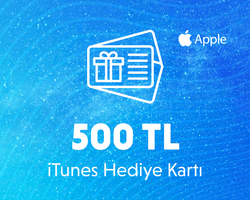 Apple Store Gift Card 500 TL