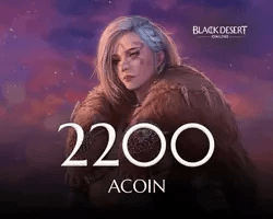 Black Desert Acoin 2000+200 Acoin