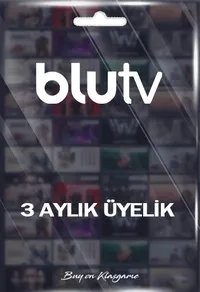 BluTV Üyelik 3 Ay