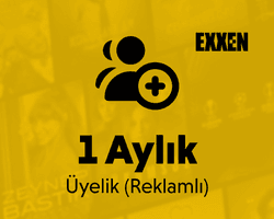 EXXEN Üyeliği (Reklamlı) 1 Ay