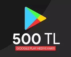 Google Hediye Kartı 500 TL