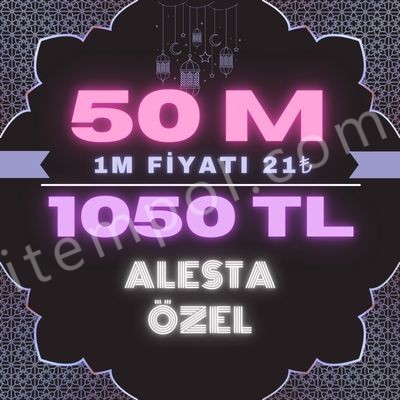 50 M SATILIR 1050 TL AKTİFİM GÜVENİLİR SATICI