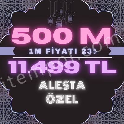 500 M SATILIR 11499 TL AKTİFİM GÜVENİLİR SATICI