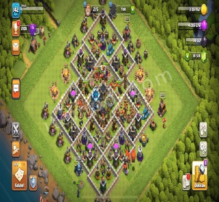 Clash of clans 13 Seviye Belediye