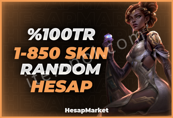 League Of Legends 100 TR 1-120 SKIN VİP RANDOM HESAP