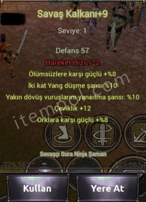 Savaş Kalkanı +9