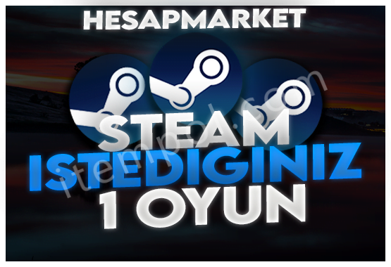 Steam İstediğiniz 1 Oyun